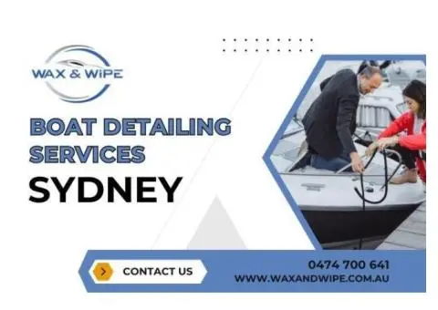 Boat Detailing Services Sydney: Unrivaled Shine!