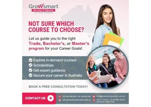Best Course PR in Sydney | Growsmart Education over the Best co