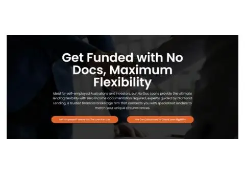No-Doc Loans in Australia with Diamond Lending
