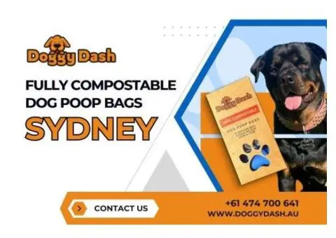 Fully Compostable Dog Poop Bags in Sydney - Planet-Safe Cleanup!