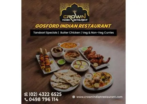 Crown Indian Restaurant | Authentic Indian Food in Gosford & Point Clare - 1/5