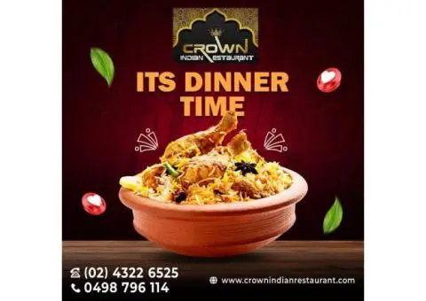 Crown Indian Restaurant | Authentic Indian Food in Gosford & Point Clare - 5/5