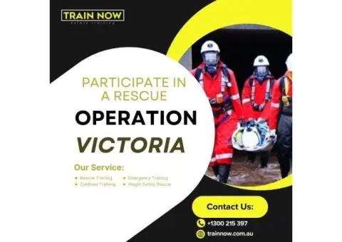 Participate in a Rescue Operation Victoria – Accredited Training with Train Now