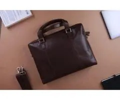 Buy Leather Laptop Bags Online With Style And Space