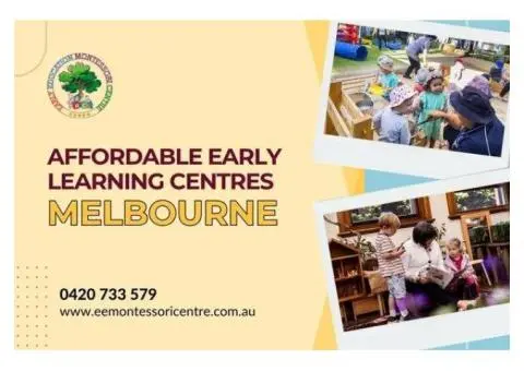 Affordable Early Learning Centres in Melbourne – Quality Care!