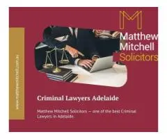 Criminal Lawyers Adelaide