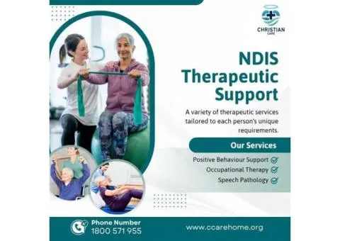 NDIS Therapeutic Support