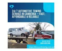 24/7 Automotive Towing Service in Canberra – Fast, Affordable & Reliable