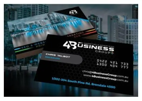 Premium Business Card Printing Services in Brisbane