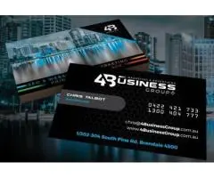 Premium Business Card Printing Services in Brisbane