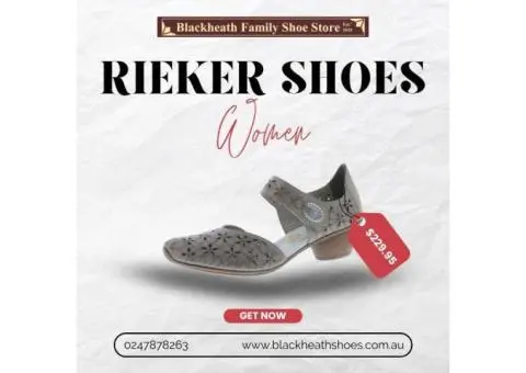 Step into Style with Rieker Shoes Women – Comfort Meets Fashion at Blackheath Shoes Store