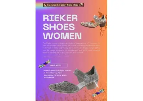 Comfort in Every Step – Discover Rieker Shoes Women at Blackheath Shoes Store 👟