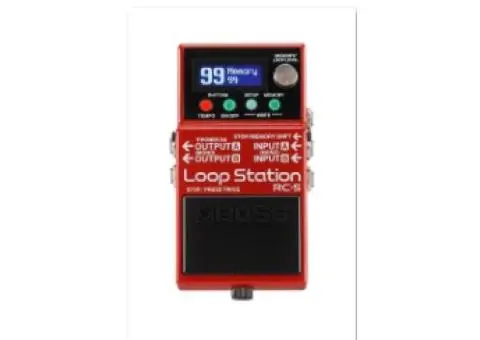 Boss RC-5 Loop Station Pedal Take Your Performances to the Next Level Only at Suhavi Mart