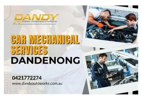 Car Mechanical Services in Dandenong - Full Range