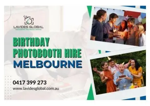 Birthday Photobooth Hire in Melbourne - Tailored for You