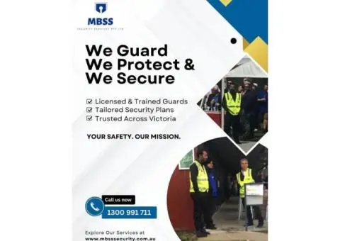 Professional Security Services Company: Trusted Protection for Your People and Property