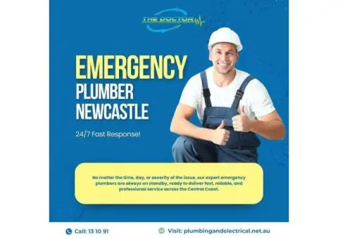 24/7 Emergency Plumber Newcastle | The Plumbing and Electrical Doctor