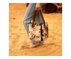 Purchase Beautiful, Handmade Cowhide Bags