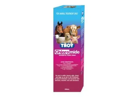 Troy Chloromide Spray for Dogs