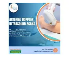 Butler Medical Imaging offers advanced Arterial Doppler Ultrasound Scans. (08) 9544 3999
