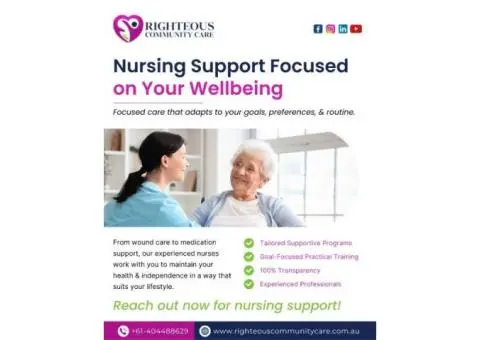 Get Trusted Community Nursing Brisbane Service
