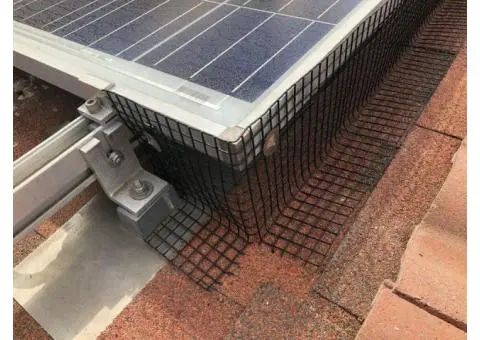 Solar Panel Bird Proofing Geelong – Safe & Reliable Protection