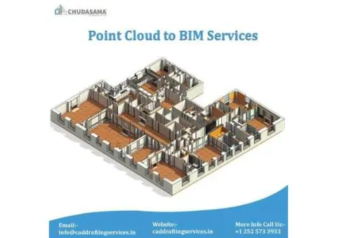Point Cloud to BIM Services in USA at Affordable price
