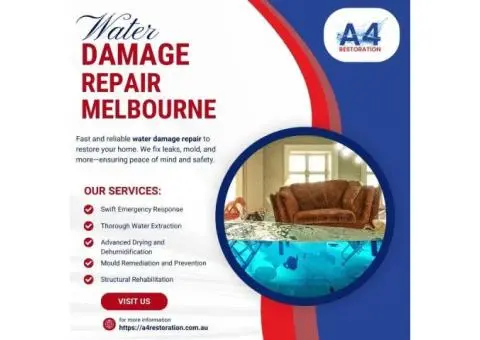 Water Damage Repair in Melbourne