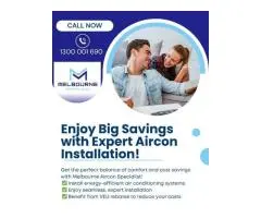 Expert Aircon Installation – Comfort & Savings Guaranteed!
