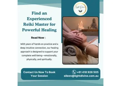 Find an Experienced Reiki Master for Powerful Healing