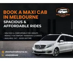 Safe maxi taxi in Mulgrave at Maxi Cab Ride