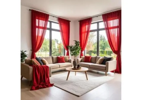 Stylish Drapes for Large Windows