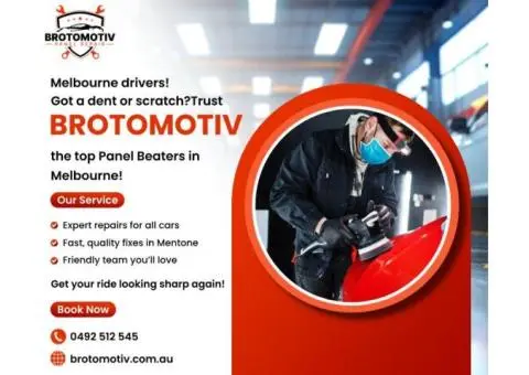 Expert Panel Beaters in Mentone at Brotomotiv