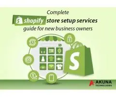 Know the shopify store setup services guide for new business owners