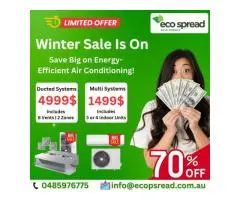 Winter Aircon Deals Melbourne – Up to 70% OFF!