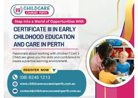 Climb the Career Ladder with Cert 3 Childcare Course at Top Institute