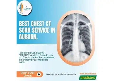 Crystal Radiology in Auburn offers high-quality Chest CT Scans. (02) 8315 8292