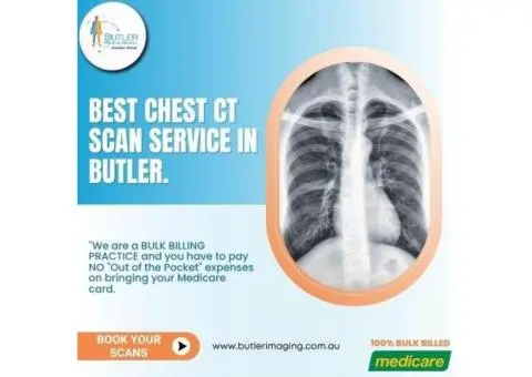 Butler Medical Imaging offers high-quality Chest CT Scans. (08) 9544 3999