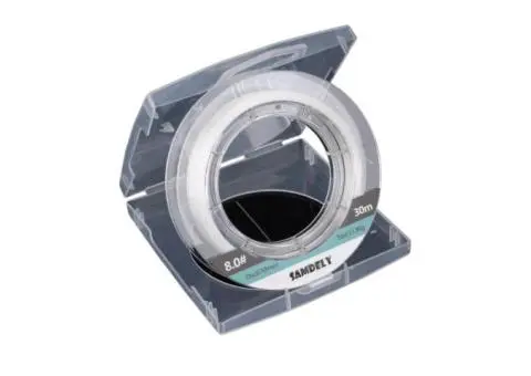 Samdely Clear Fluorocarbon Leader #10 35lb 30mtr - Qubyk AU