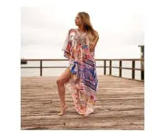 Elegant Silk Kaftans at Linen Connections