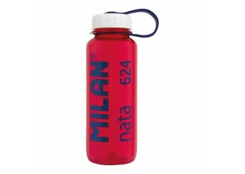 Water bottle Milan 650 ml Pink Plastic - Qubyk AU