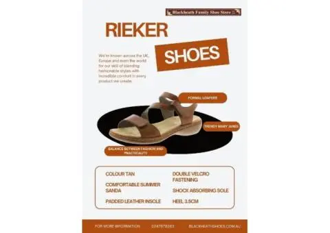 Rieker Shoes in Blue Mountains – Shop at Blackheath Shoes Store