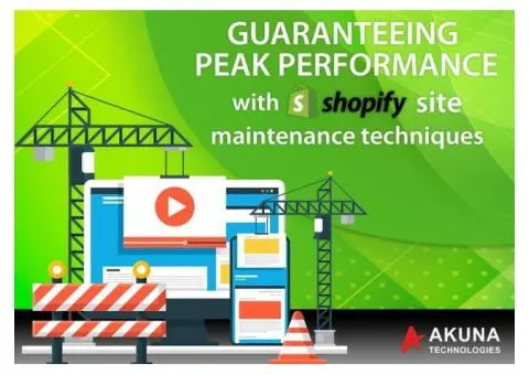 GUARANTEEING PEAK PERFORMANCE WITH SHOPIFY SITE MAINTENANCE TECHNIQUES