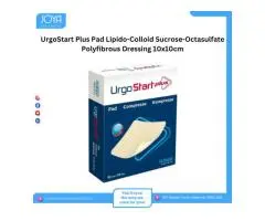 UrgoStart Plus Pad Lipido-Colloid Sucrose-Octasulfate Polyfibrous Dressing 10x10cm - Australia