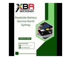 roadside battery service North Sydney