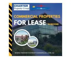 Explore Commercial Properties for Lease in Broome | Frederick Street Commercial
