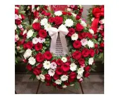 Elegant funeral wreaths in Sydney for lasting tributes; at Susan Avery!
