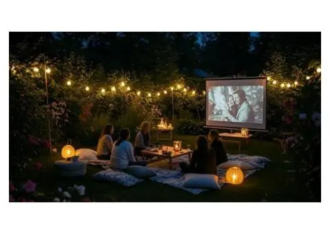 Transform your Backyard with the Best Outdoor Projector Setup