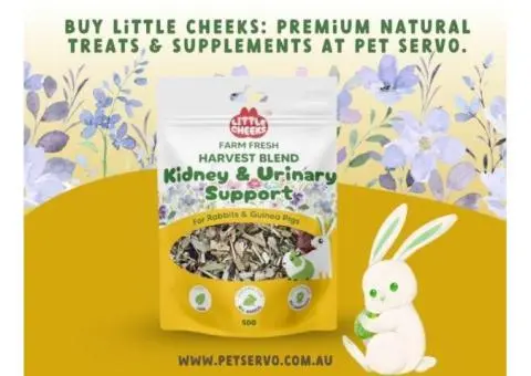 Buy Little Cheeks: Premium Natural Treats & Supplements at Pet Servo.