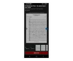 SHEET MUSIC FOR SALE